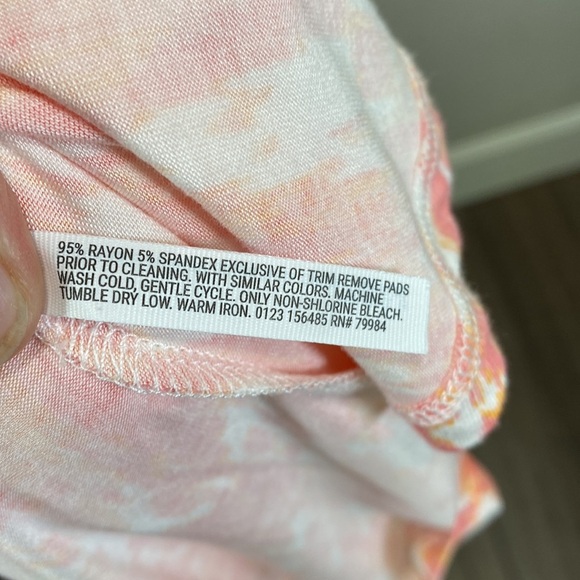 Soma weekend handkerchief asymmetric hem dress jersey knit built in‎ bra - Picture 5 of 10